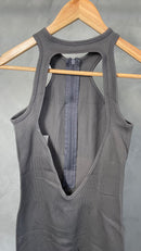 Macaquinho Canelado - Cinza