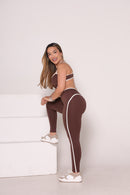 Conjunto Alo - Marrom
