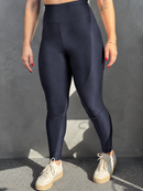 Legging Microcanelada - Chumbo