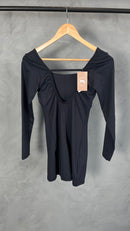 Macaquinho Poliamida - Preto