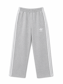 Calça Moletom S/ Punho Feminina Adidas - Cinza