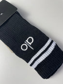 Meia Alo Cano Alto - Preta