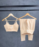 Conjunto Adidas - Salmão