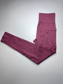 Legging Com Bolso - Vermelha