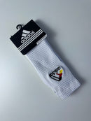 Meia Adidas Cano Alto - Branca