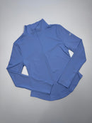 Jaqueta Slim ALO Meio Zíper - Azul