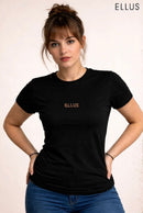 T-shirt feminina Ellus - Preta