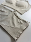 Conjunto Poliamida Premium - Bege