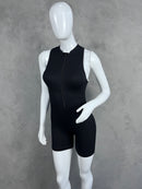 Macaquinho Canelado Premium - Preto