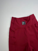 Short EV Com Bolso - Vermelho