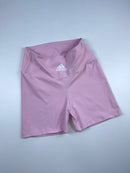 Short Adidas - Rosa Bebê