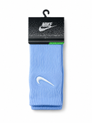 Meia Nike Cano Alto - Azul Claro