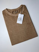 T-shirt Feminina CK - Marrom