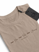 T-shirt feminina Calvin Klein - Bege