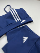 Conjunto Adidas - Com Bolso - Azul Marinho