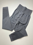 Legging Com Empina - Cinza