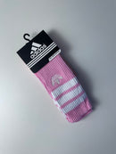 Meia Adidas Cano Alto - Rosa