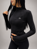 Jaqueta Slim ALO C/ dedinho - Preta
