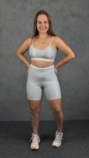 Conjunto Bicolor - Cinza/Branco