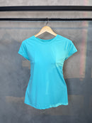 Blusa poliamida - Azul Turquesa