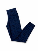 Legging Embaralhada - Azul Marinho