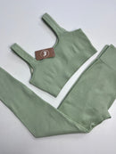 Conjunto Canelado Premium - Verde