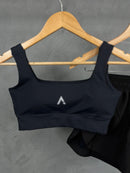 Conjunto Top + Short Duplo - Preto