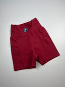 Short EV Com Bolso - Vermelho