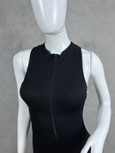 Macaquinho Canelado Premium - Preto