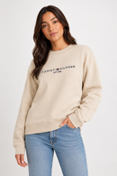 Moletom Tommy Hilfiger- Bege
