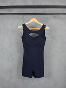 Macaquinho Poliamida - Com Bojo - Preto