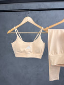 Conjunto Adidas - Salmão