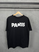 Camisetão Paris - Preto com Branco