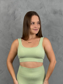 Top Canelado - Verde