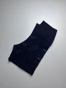 Short LIFE embaralhado - Preto