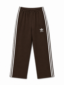 Calça Moletom S/ Punho Feminina Adidas - Marrom
