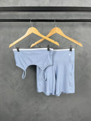 Conjunto Microcanelado - Bicolor