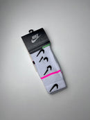 Meia Nike - Cano Alto - Branca