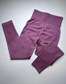 Legging com empina - Rosa mescla