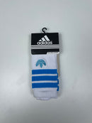 Meia Adidas - Cano alto - Branca/Azul