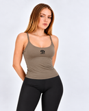 Top alongado colcci - Marrom