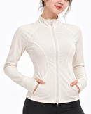 Jaqueta Slim C/Bolso - Salmão