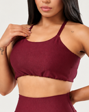 Top Microcanelado - Marsala