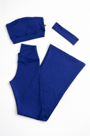 Conjunto Eugenia Flare - Azul Marinho