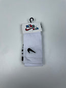 Meia Nike Kids - Cano alto - Branca
