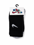 Meia Nike Kids - Cano alto - Preta