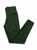 Legging Embaralhada - Verde Escuro