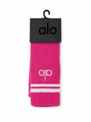 Meia Alo - Cano Alto - Rosa